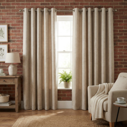 Maison Natural Blackout Curtain 168 x 183cm - thumbnail 4