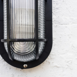ValueLights Carnforth Black Outdoor Wall Bulkhead Light - thumbnail 4