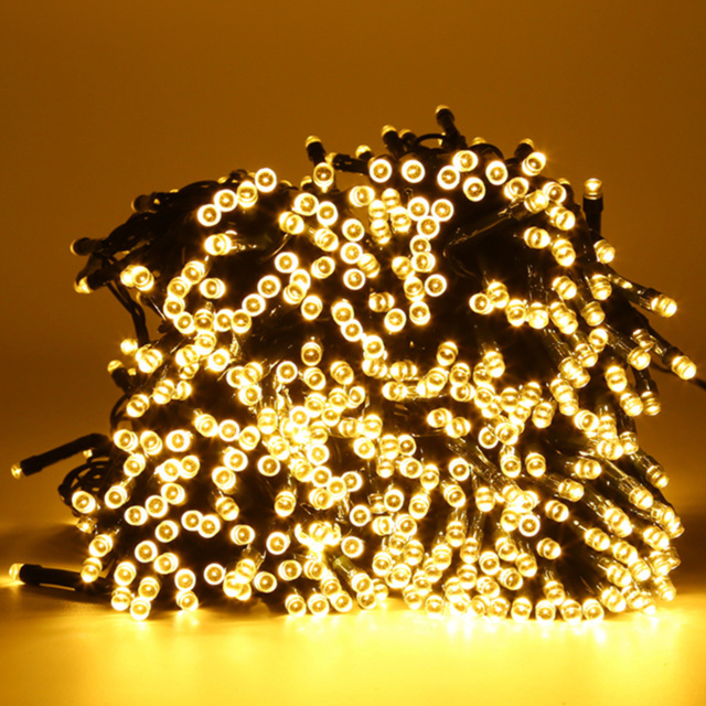 The Christmas Workshop 600 LED String Light Warm White - image 1