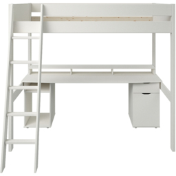 Noomi Tera White Small Double Gaming High Sleeper - thumbnail 3