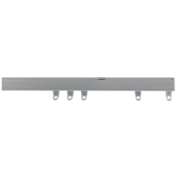 New Edge Blinds 85cm Fineline Aluminium Silver Curtain Track