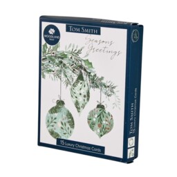 Pack of 15 Traditional Wreath Cards - thumbnail 2