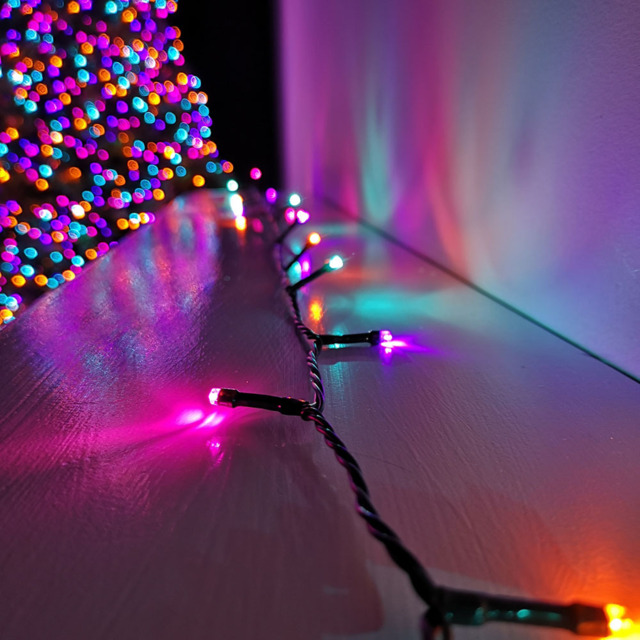 Premier SupaBrights 360 Rainbow LED Multi-Function Christmas String Light 28.7m - image 1