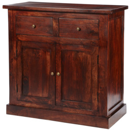 Brooklyn Esma 2 Door 2 Drawer Dark Mango Sideboard - thumbnail 2