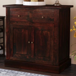 Brooklyn Esma 2 Door 2 Drawer Dark Mango Sideboard