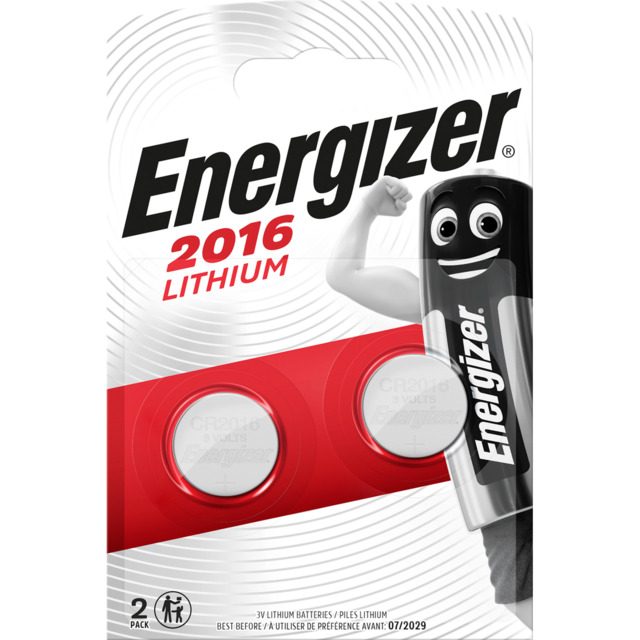 Energizer Lithium CR2016 Cell