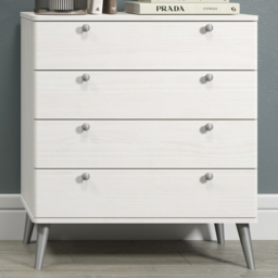 Core Products Augusta Curve 4 Drawer Chest of Drawers - thumbnail 1