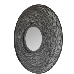 Artisan Furniture Wall-Mounted Round Nested Mirror 51 x 51cm - thumbnail 4