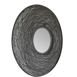 Artisan Furniture Wall-Mounted Round Nested Mirror 51 x 51cm - thumbnail 3