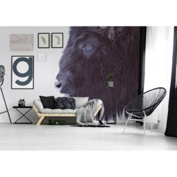 A.S Creation Black Buffalo Digital Mural - thumbnail 3