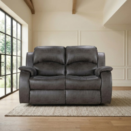 Monaco Grey 2 Seater Recliner Sofa - thumbnail 3