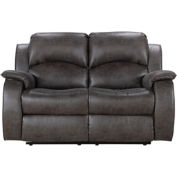 Monaco Grey 2 Seater Recliner Sofa - thumbnail 2