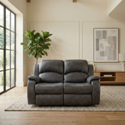 Monaco Grey 2 Seater Recliner Sofa