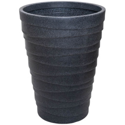 Samuel Alexander Trojan Grey Granite Effect Round Planter 66cm - thumbnail 1