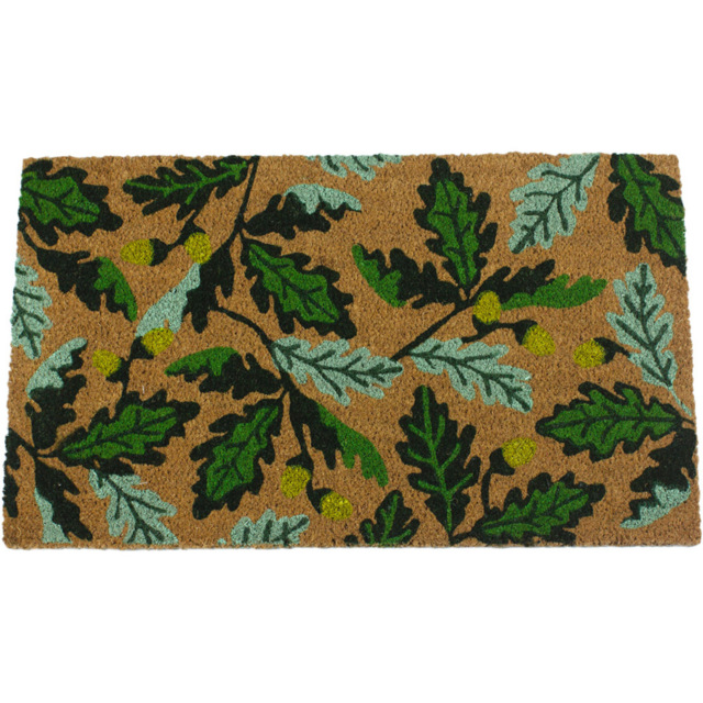 Eselle RHS Coir Autumn Oak Green Door Mat 45 x 75cm - image 1