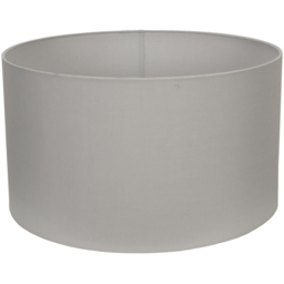 ValueLights Reni Large Grey Fabric Drum Shade