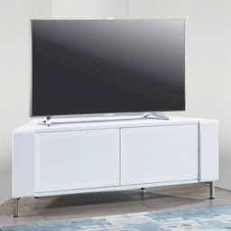 MDA Designs Corvus 2 Door White TV Unit - thumbnail 1