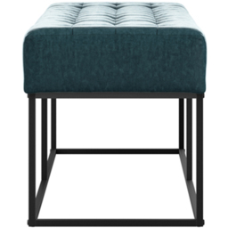 Boden 2 Seater Yale Blue Dining Bench - thumbnail 4