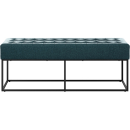 Boden 2 Seater Yale Blue Dining Bench - thumbnail 3