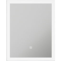 Sorrelis Mirae LED Mirror with Shaver Socket 500 x 390mm - thumbnail 1