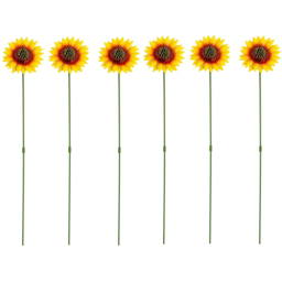 Garden Gear Metal Sunflower Stake 6 Pack
