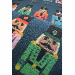 Melrose Nutcracker Christmas Design Runner and Mat Set - thumbnail 3