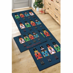 Melrose Nutcracker Christmas Design Runner and Mat Set - thumbnail 2