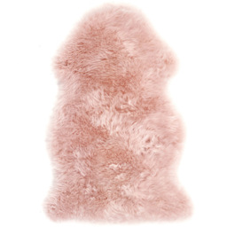 Origins Genuine Adobe Rose Sheepskin Rug - thumbnail 1