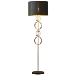 Olympia Black Floor Lamp - thumbnail 1
