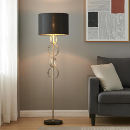 Olympia Black Floor Lamp - thumbnail 2