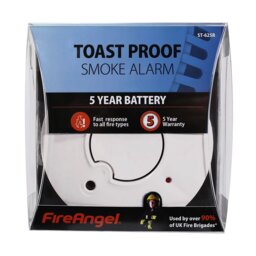 FireAngel 5 Year Battery Toast Proof Smoke Alarm - thumbnail 2