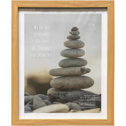 The Port Co Gallery Wood Effect Somerset Frame 20 x 16inch