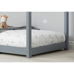 House Single Grey Bed Frame - thumbnail 4