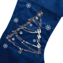 Sequin Stocking Midnight Blue - Midnight Blue - thumbnail 4