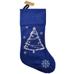 Sequin Stocking Midnight Blue - Midnight Blue - thumbnail 2
