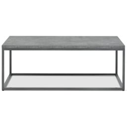 Bentley Designs Renzo Dark Grey and Zinc Coffee Table - thumbnail 3