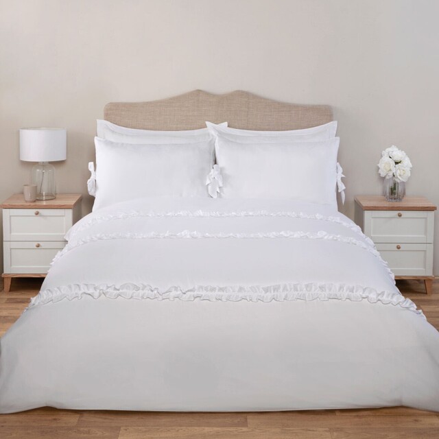 Parisian White Double Duvet Set - image 1