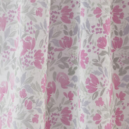 Mia Curtain Panel Pink 122cm - thumbnail 3