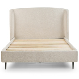 Julian Bowen Eden Double Ivory Boucle Bed - thumbnail 3