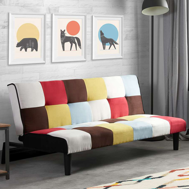 Birlea Aurora Multicolour Sofa Bed - image 1