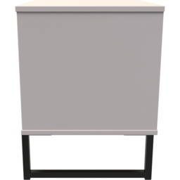 Crowndale Hong Kong 2 Drawer Kashmir Ash Bedside Table - thumbnail 4
