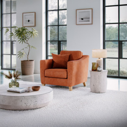 Marlon City Terracotta Armchair - thumbnail 3