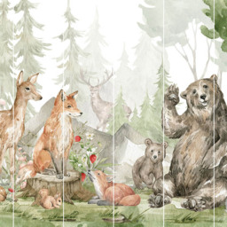 Walltastic Forest Friends Wall Mural - thumbnail 2