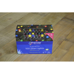 Premier Multicoloured Multi Action LED Outdoor Pearl Christmas Light 10m - thumbnail 3