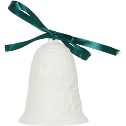 Single Sleigh Bells Ring LED Ceramic Christmas Bell in Assorted styles