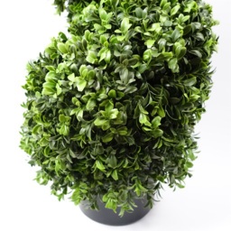 Leaf Spiral Buxus Artificial Tree in Pot 4ft - thumbnail 2