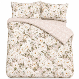 Smart Living Blush Pink King Size Elegant Blooms Duvet Set - thumbnail 2