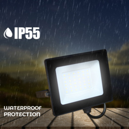 ENER-J 30W LED Floodlight Pre Wired with 500W RF Receiver and 1G Wireless Kinetic Switch - thumbnail 4