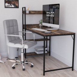 VIDA DESIGNS Calbo Grey Office Chair - thumbnail 3