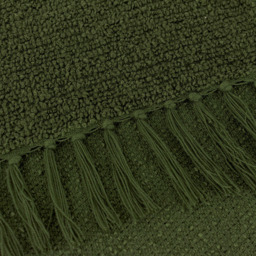 Yard Candar Khaki Textured Boucle Throw 170 x 130cm - thumbnail 3